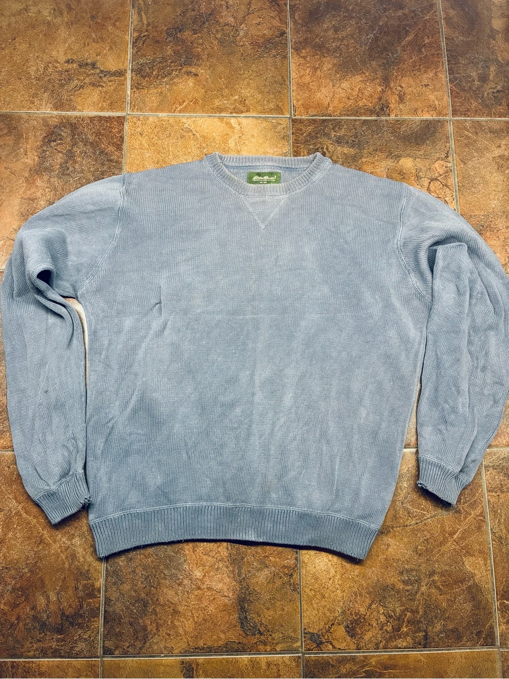Eddie Bauer Light Blue Crewneck Sweater